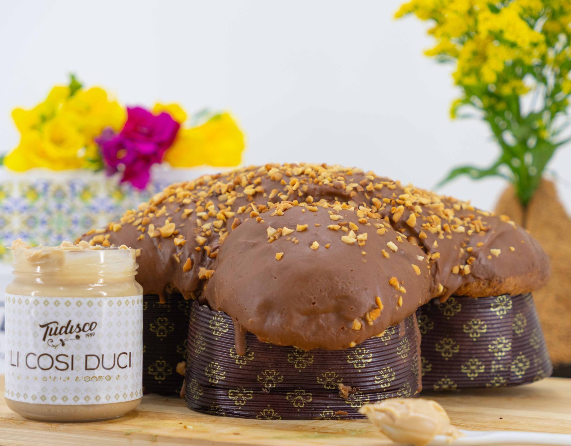 Colomba Nocciola, Cioccolato e Caramello 1kg