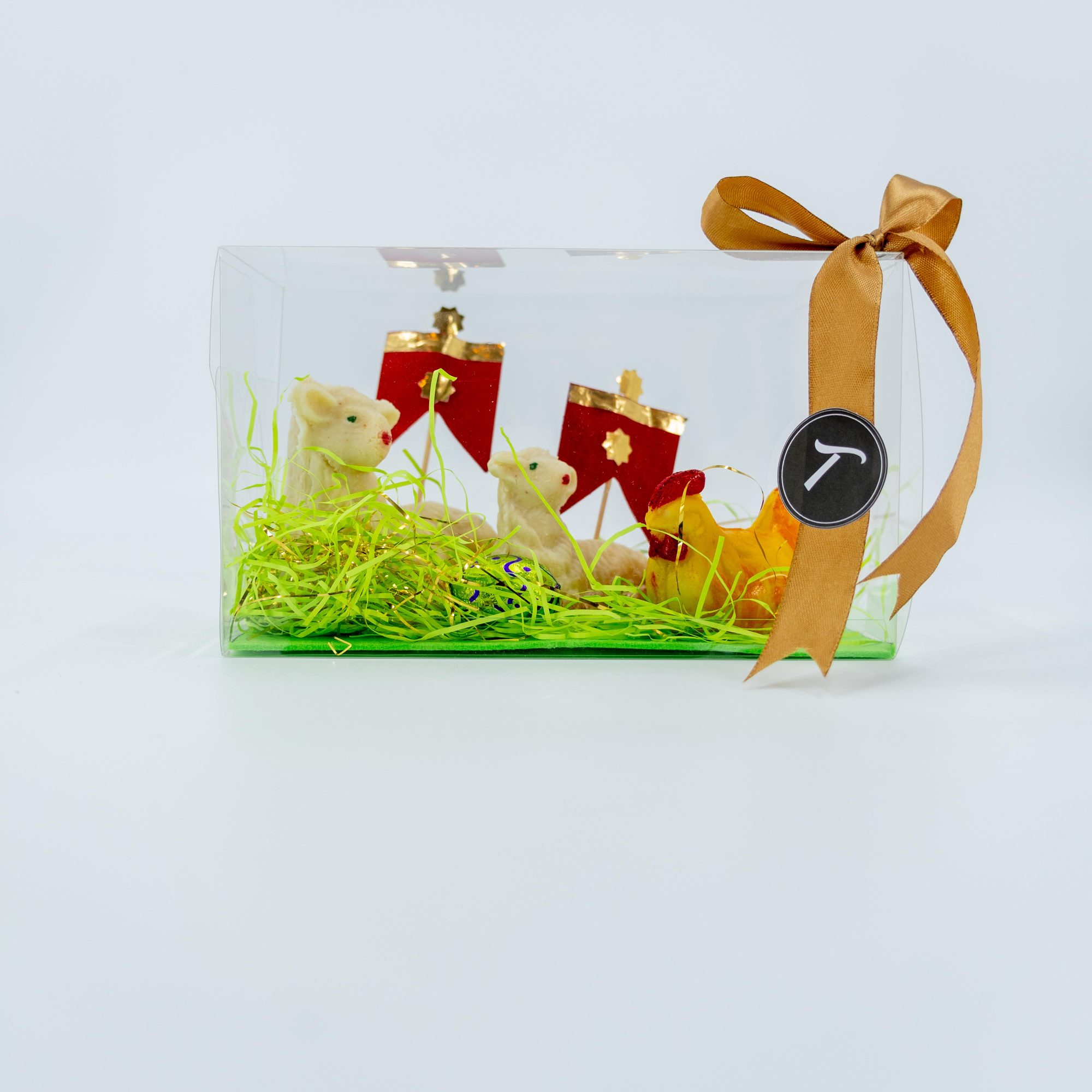 box Pasquale trasparente con 3pz